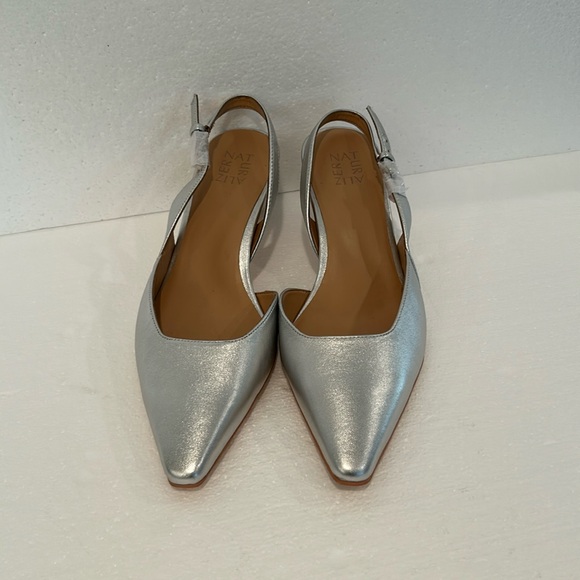 Naturalizer Shoes - New Naturalizer DALARY SLINGBACK PUMP in Silver Leather, sz 12M